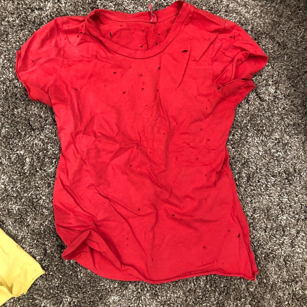 LF Emma & Sam distressed T-shirt
